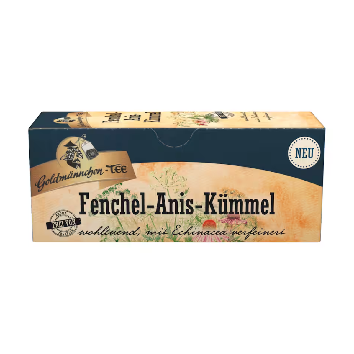 Goldmännchen-Tee Fenchel-Anis-Kümmel mit Echinacea 25ST 50g