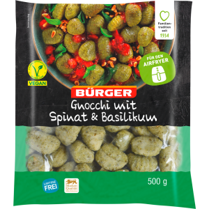Bürger Gnocchi mit Spinat&Basilikum 500g