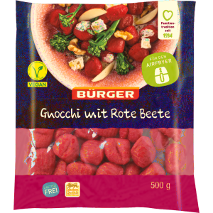 Bürger Gnocchi mit Rote Beete 500g