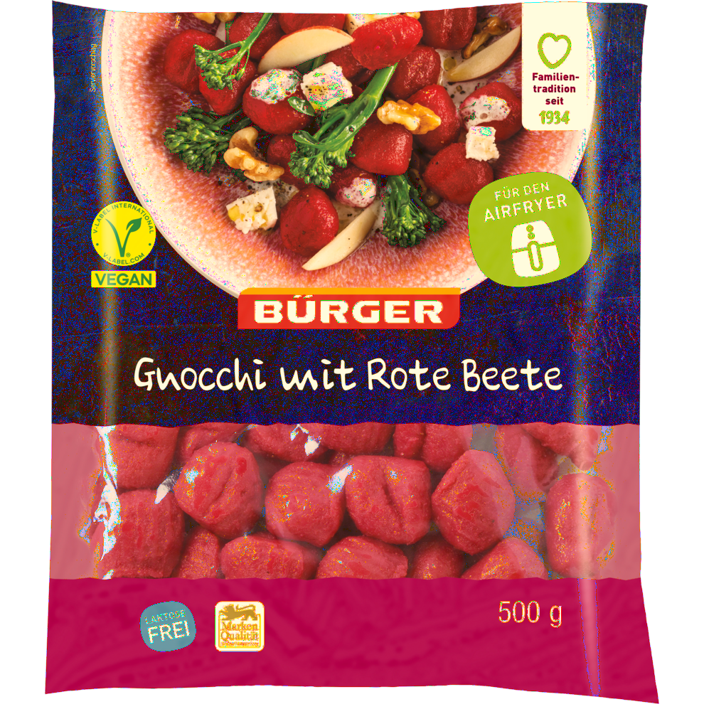 Bürger Gnocchi mit Rote Beete 500g