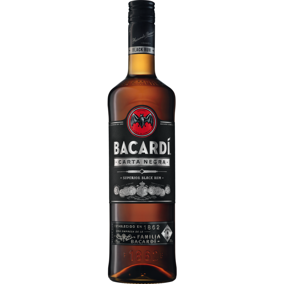 Bacardi Rum Carta Negra 37,5% 0,7l