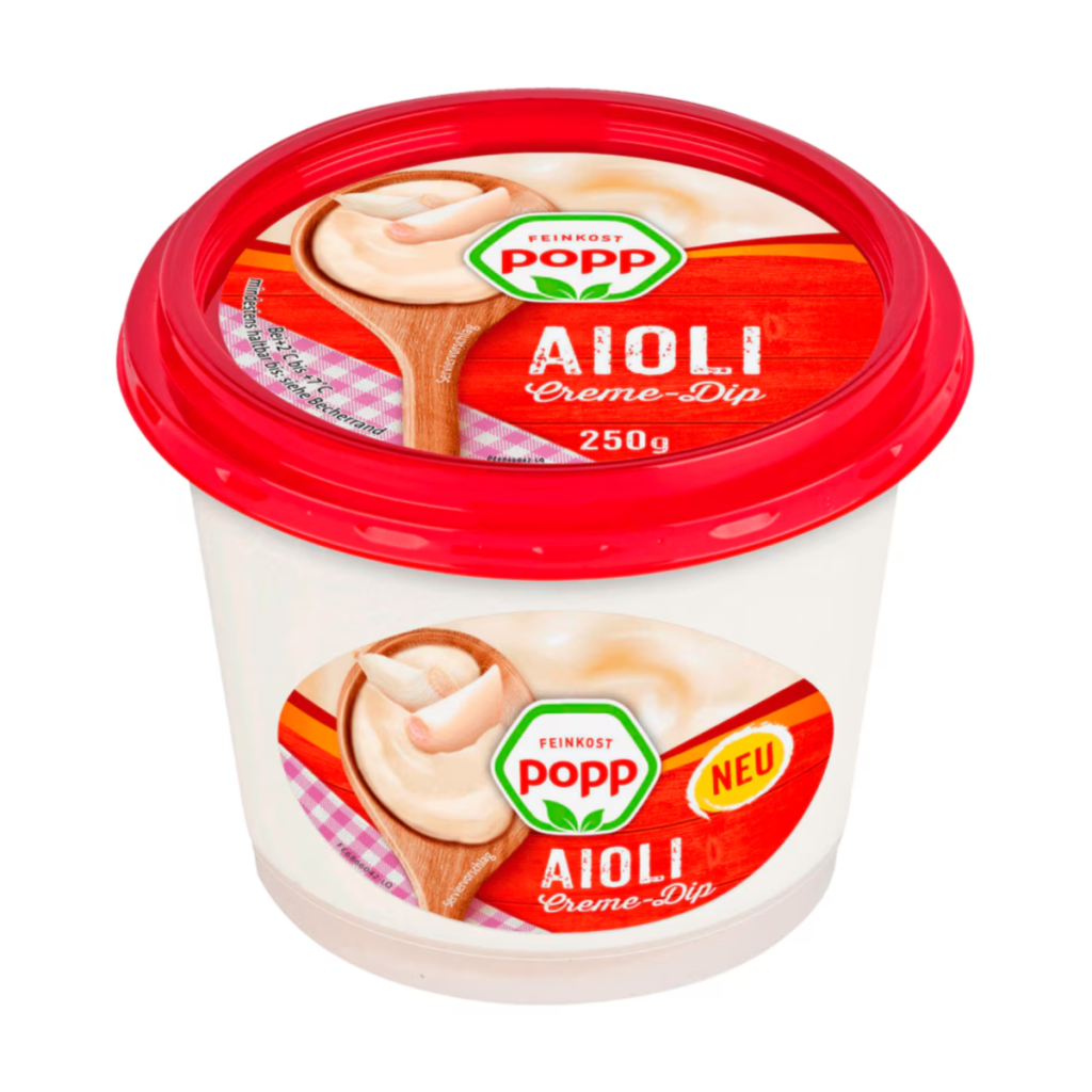 Popp Aioli Creme-Dip 250g
