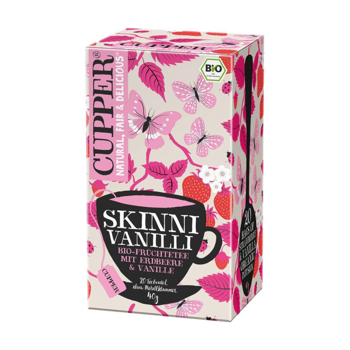 Bio Cupper Skinni Vanilli Tee 40g