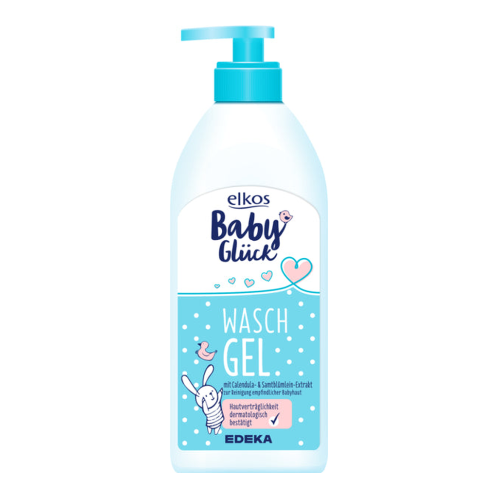 EDEKA elkos Babyglück Waschgel 500ml