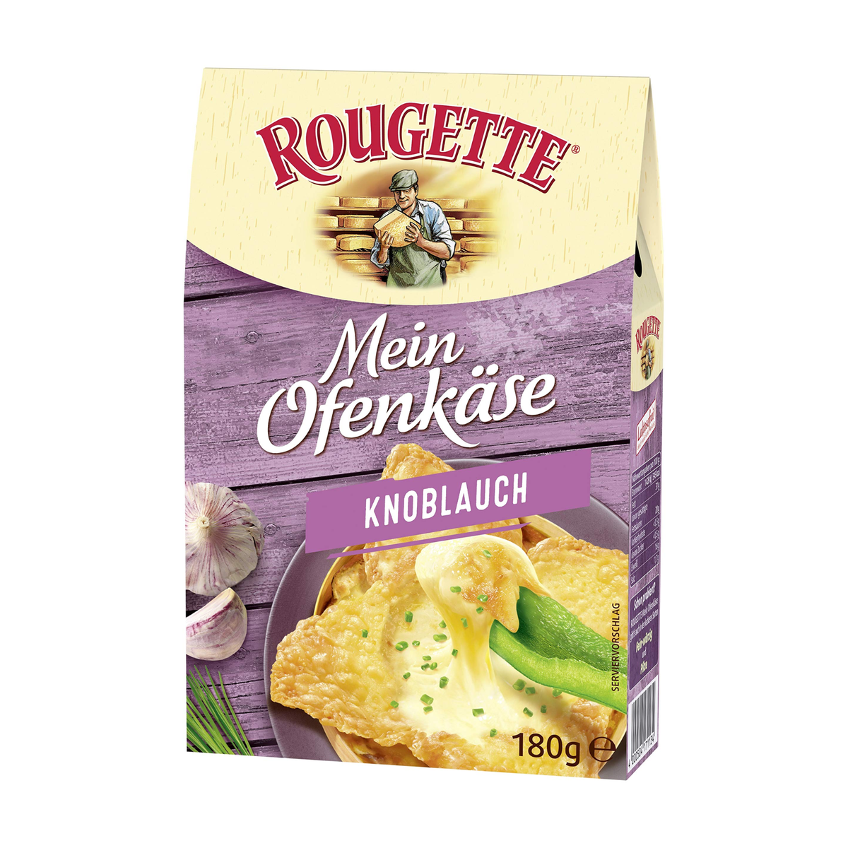 Rougette Mein Ofenkäse Knoblauch Doppelrahmstufe 180g