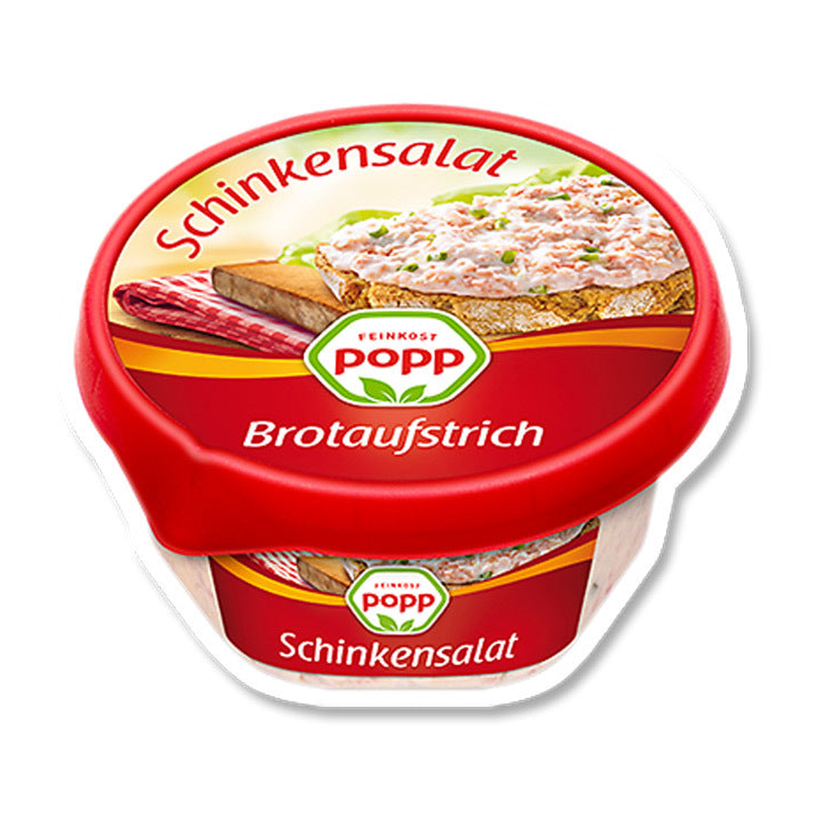 Popp Brotaufstrich Schinkensalat 150g