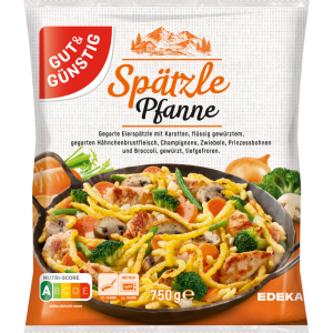 GUT& GÜNSTIG Spätzlepfanne 750g