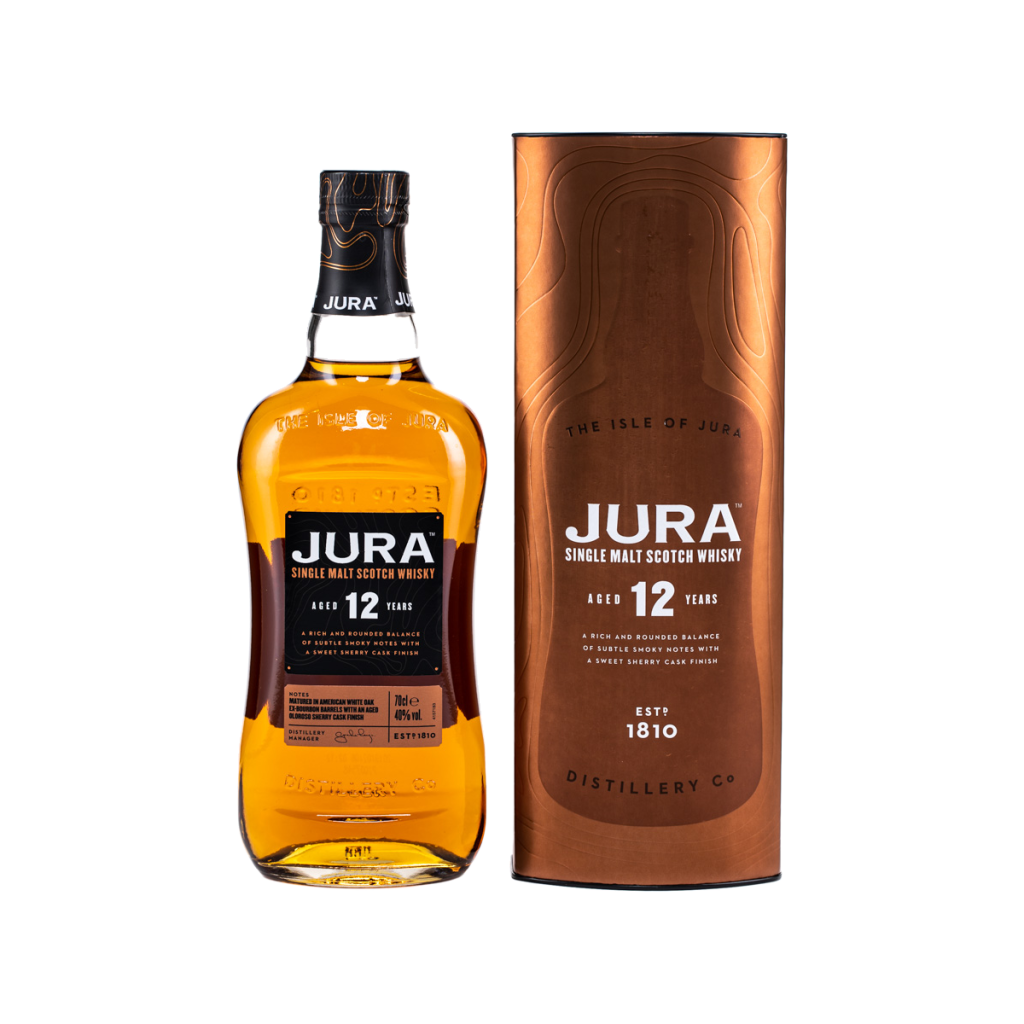 Jura 12Years Single Malt Scotch Whisky 40% GP 0,7l