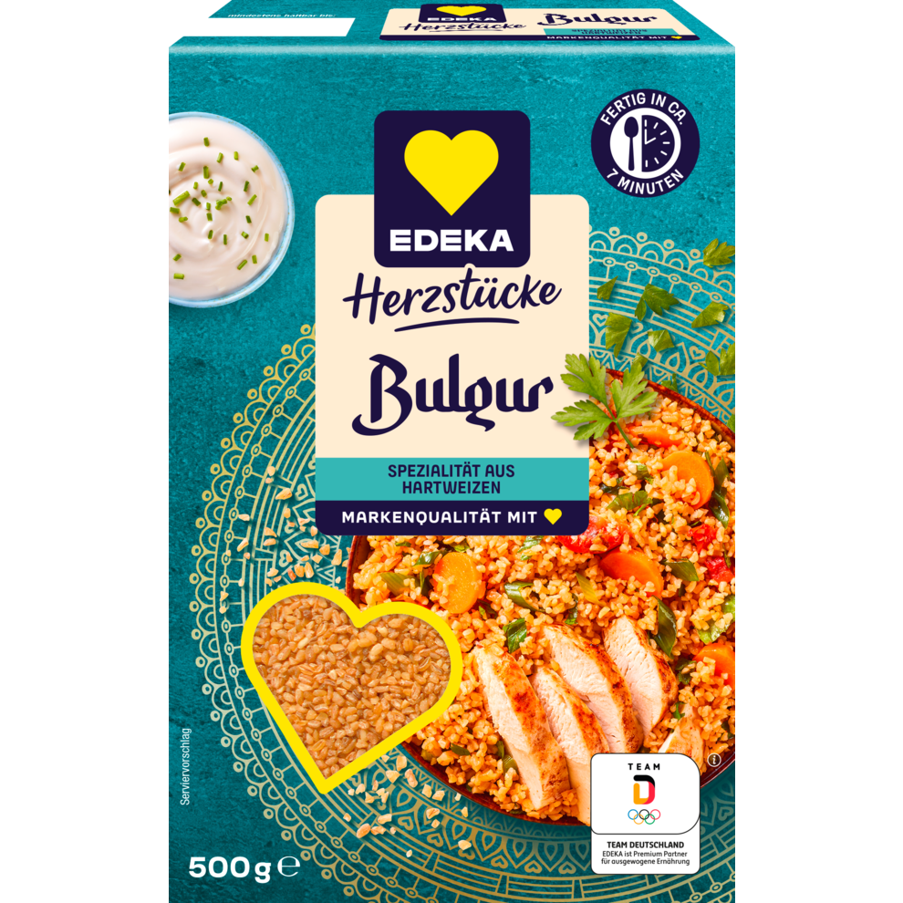 EDEKA Herzstücke Bulgur 500g