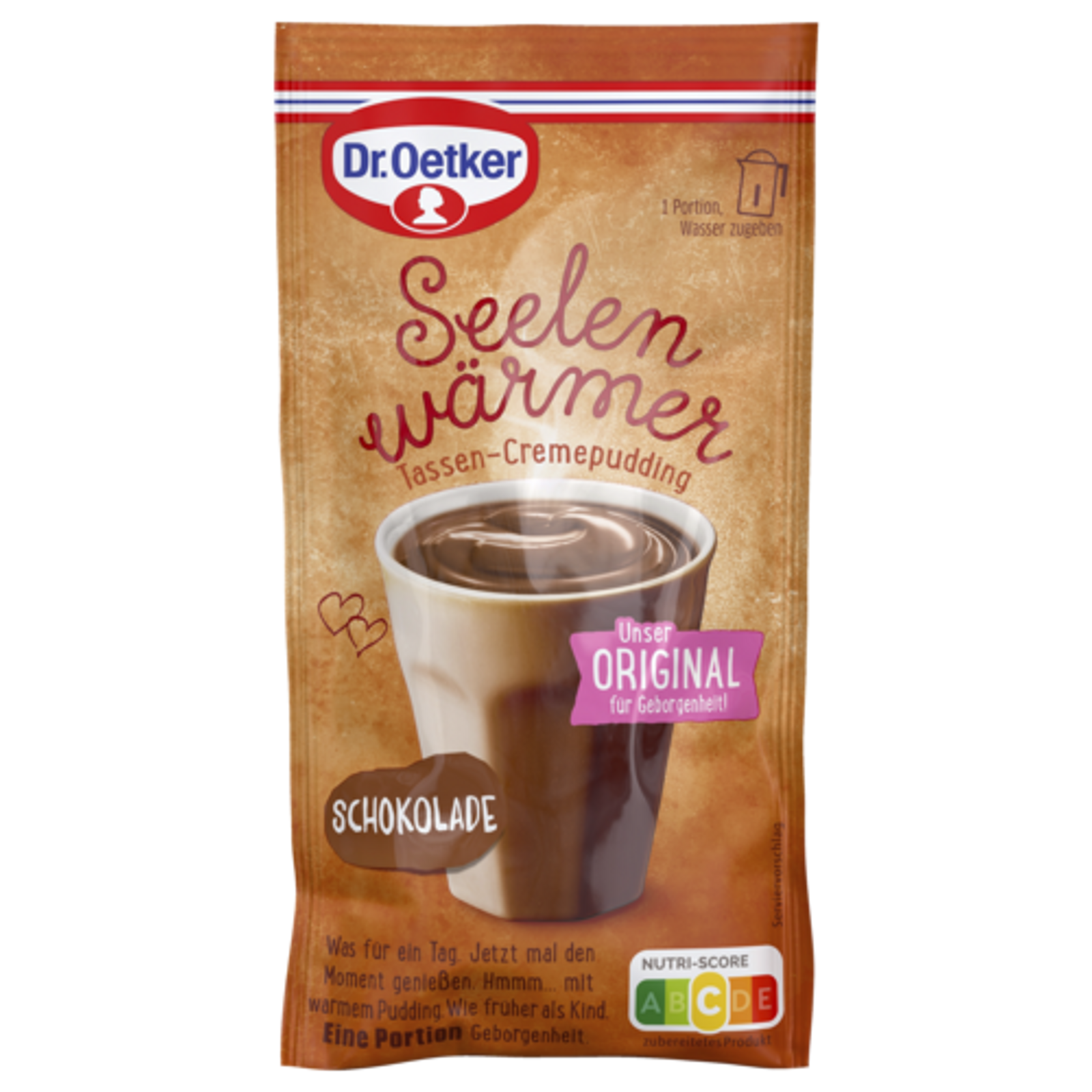 Dr.Oetker Seelenwärmer Tassenpudding Schokolade für 150ml 59g
