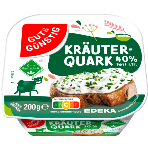 GUT&GÜNSTIG Kräuterquark 40% 200g VLOG