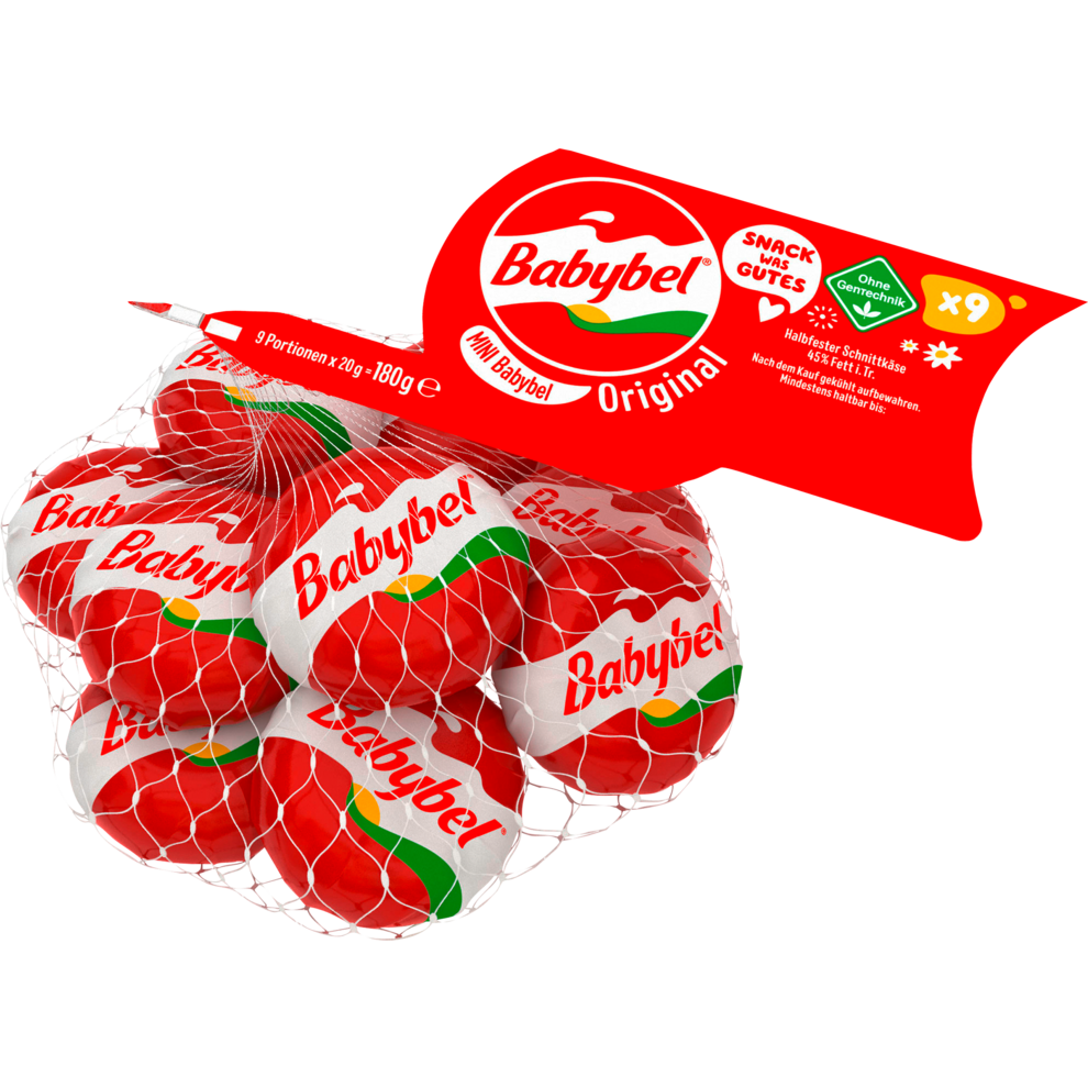Babybel Mini 45% Vollfettstufe 9x20g