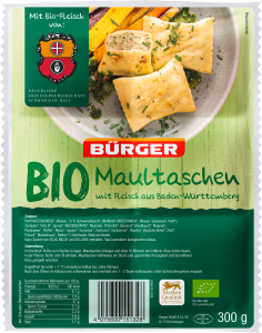 Bio Bürger Maultaschen 300g
