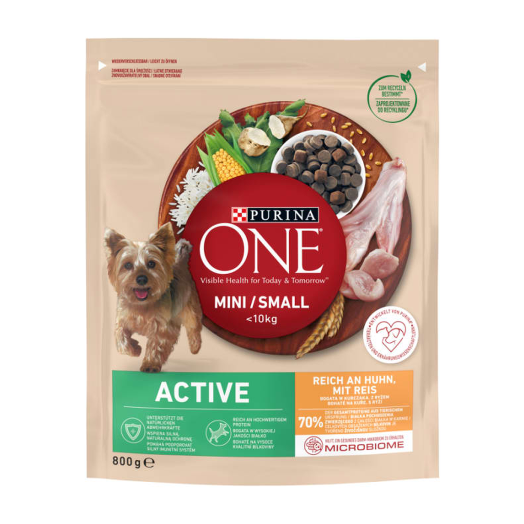 One Mini Active Huhn&Reis 800g