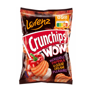 Crunchips Wow Paprika&Sour Cream 110g