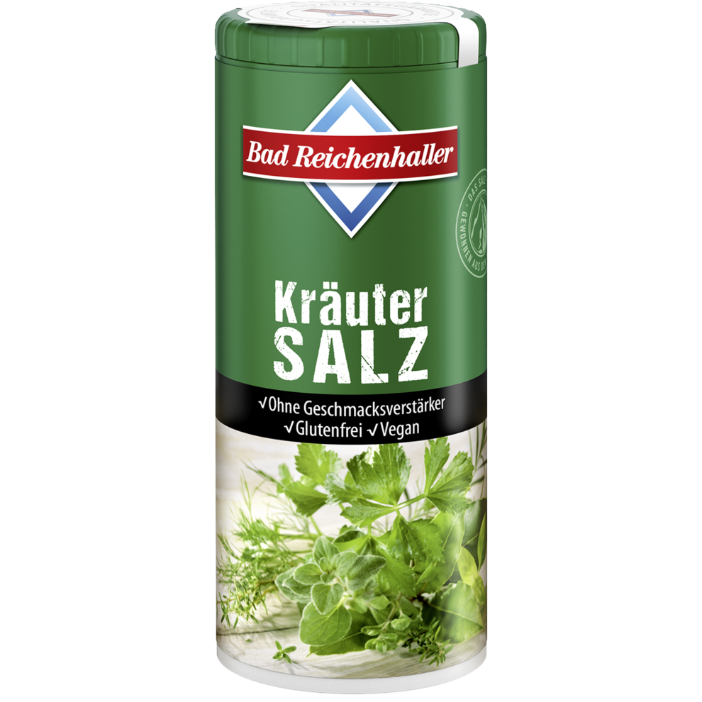 Bad Reichenhaller Kräutersalz mit Jod und Folsäure 90g