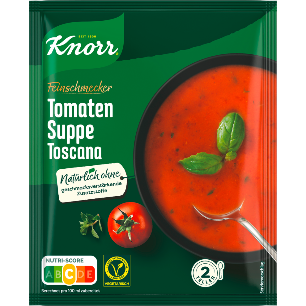 Knorr Feinschmecker Tomate Toscana Suppe für 500ml 59g