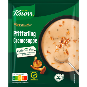 Knorr Feinschmecker Pfifferling Suppe für 500ml 56g