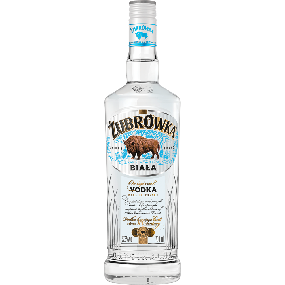 Zubrowka Biala Vodka 37,5% 0,7l