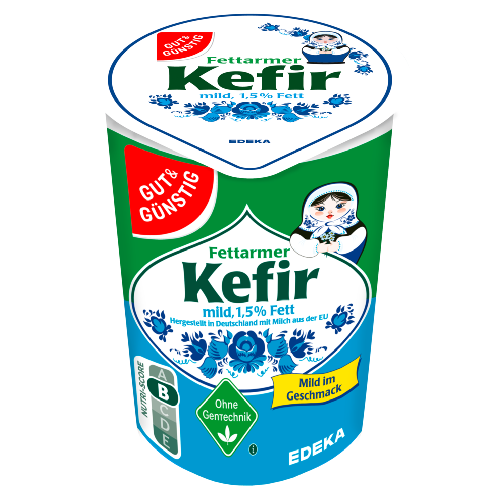 GUT&GÜNSTIG Kefir mild 1,5% Fett 500g VLOG