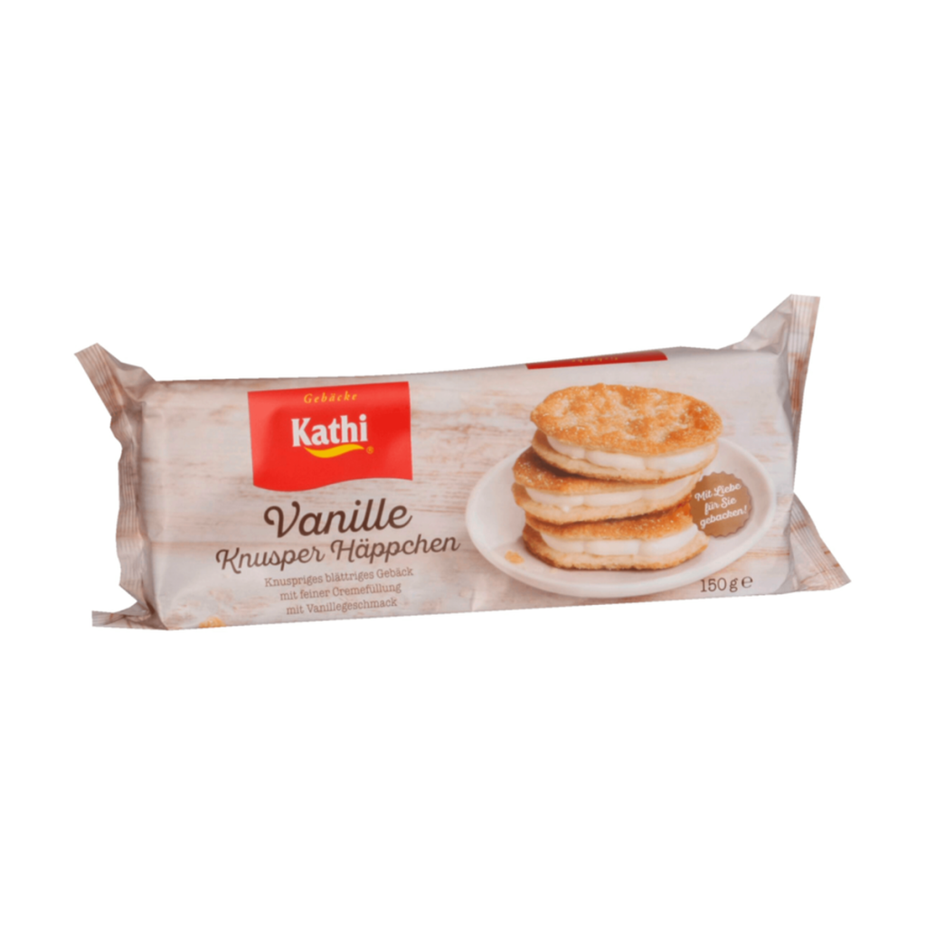 Kathi Vanille Knusper Häppchen 150g