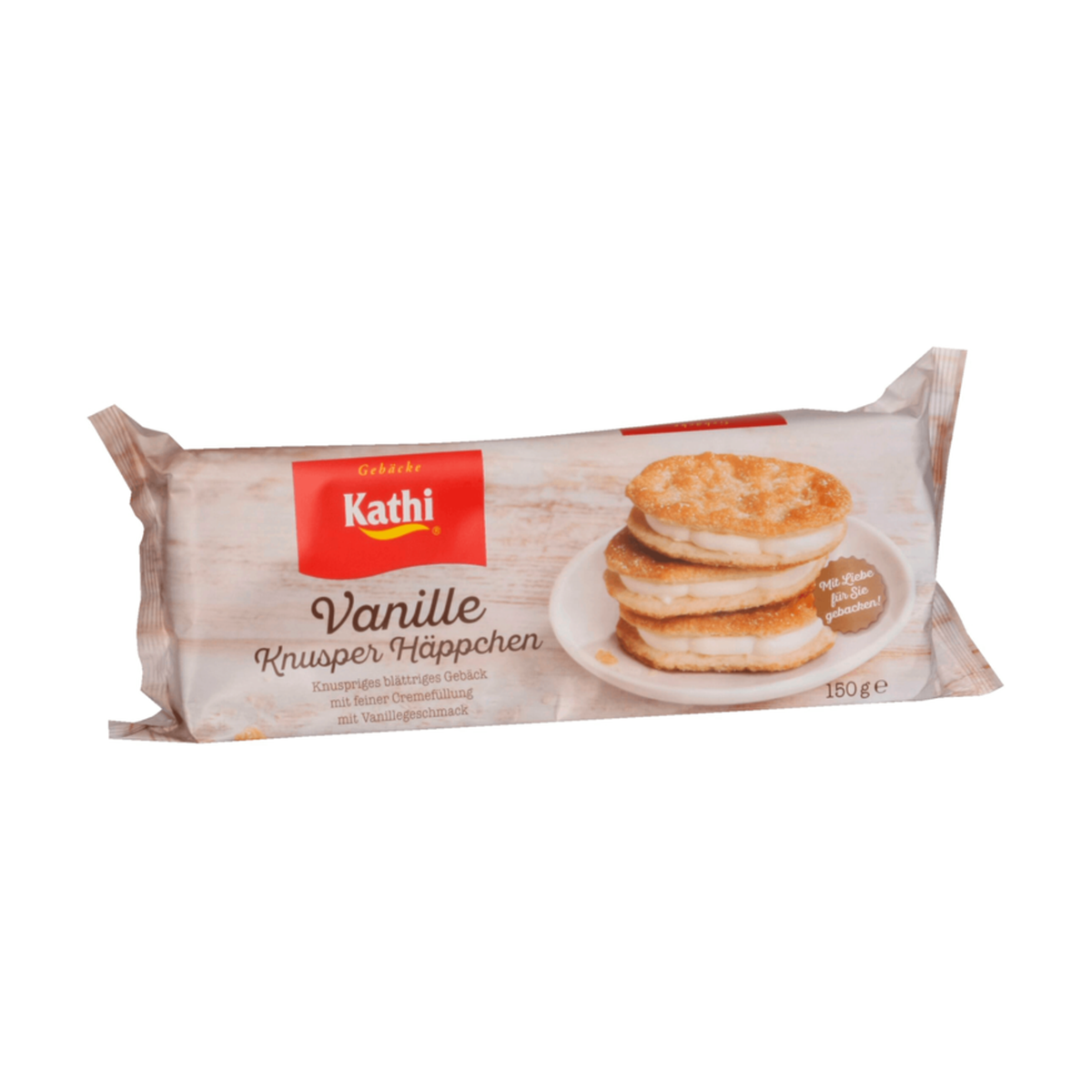 Kathi Vanille Knusper Häppchen 150g