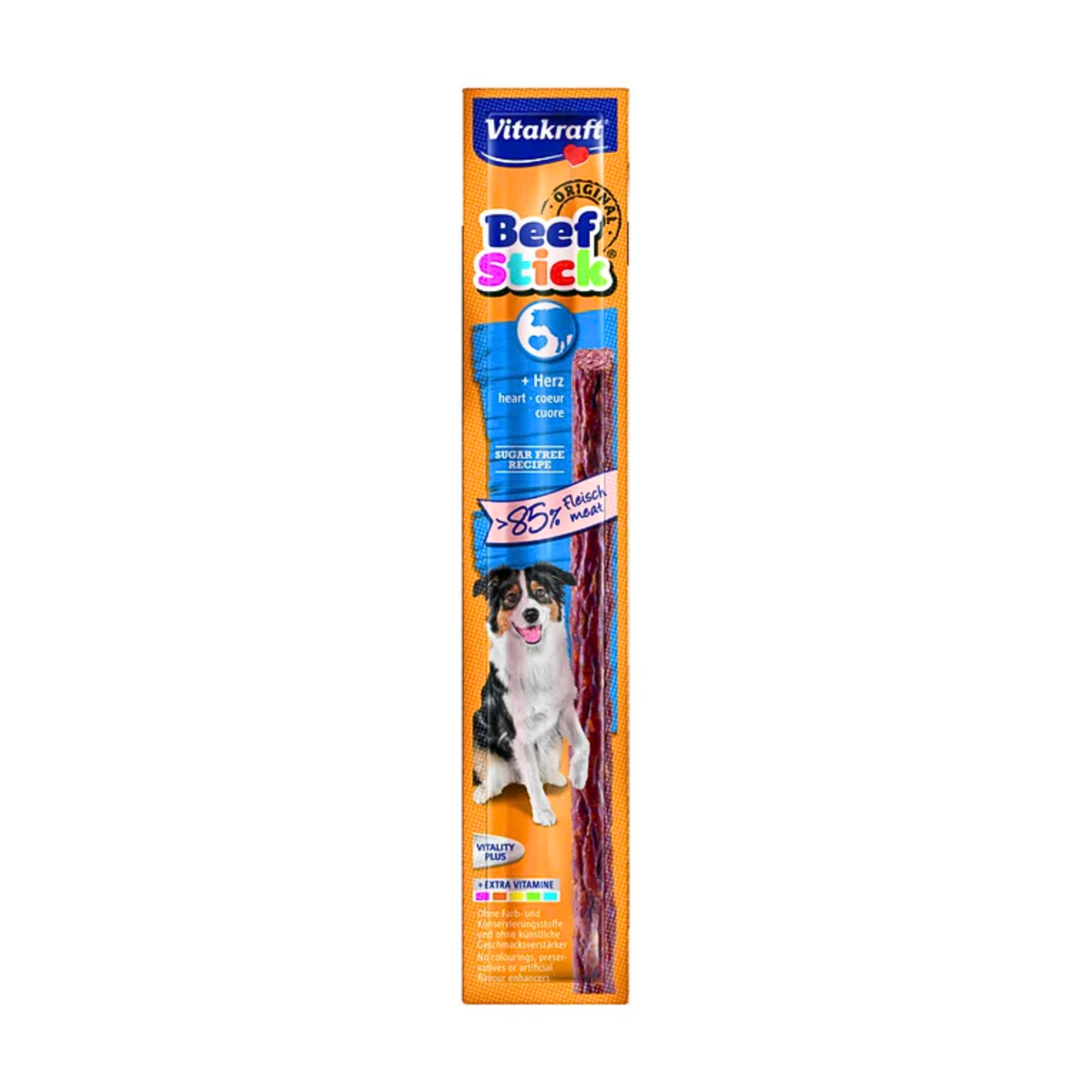 Vitakraft Beef-Stick Herz für Hunde 12g