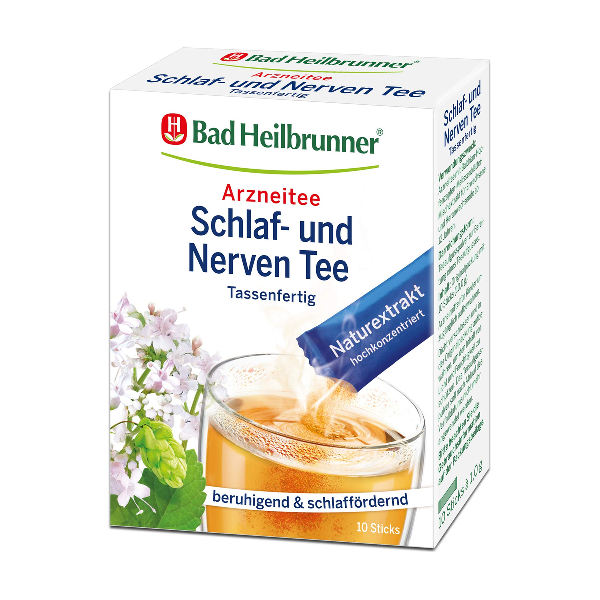Bad Heilbrunner Schlaf- und Nerventee im Stick 10ST 10g