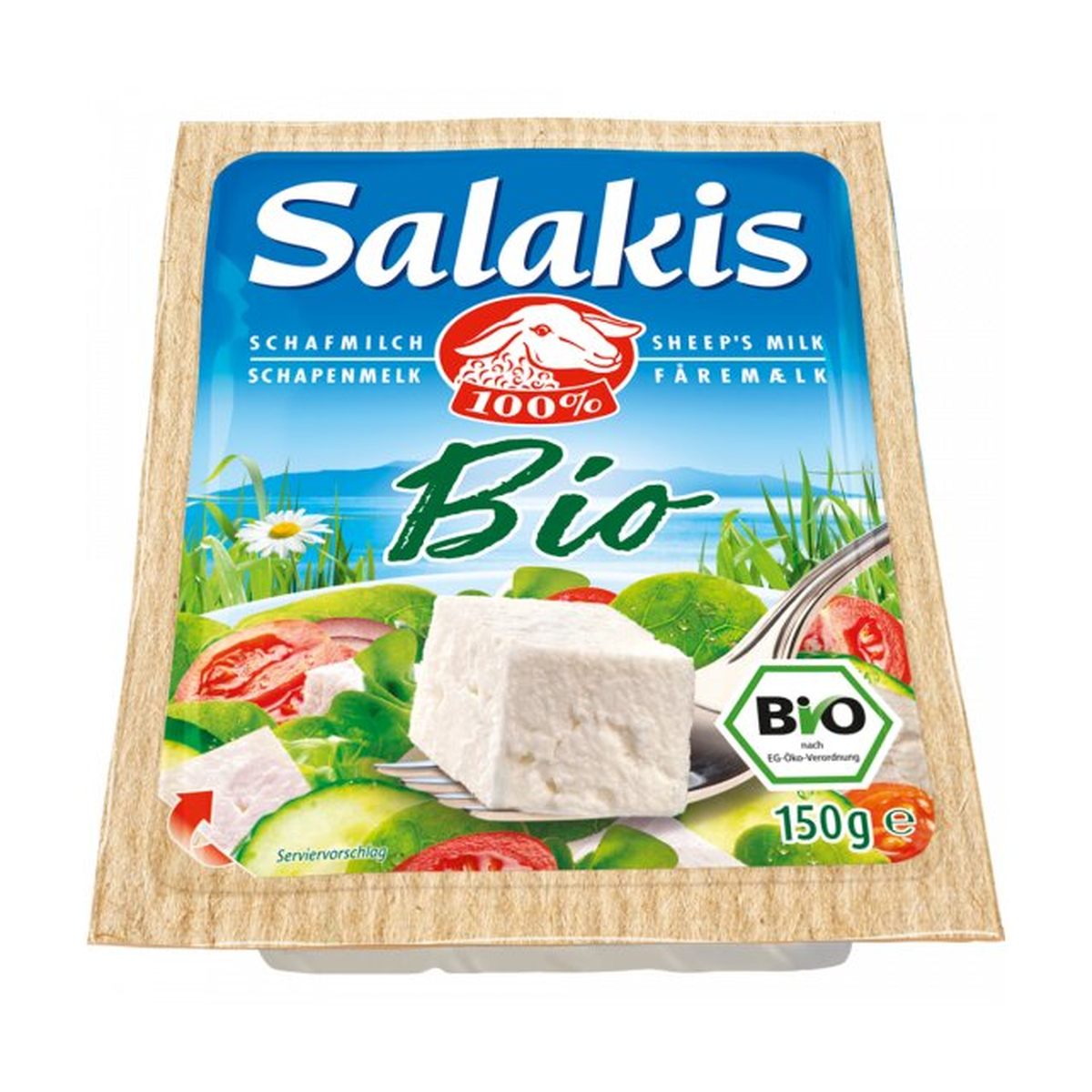 Bio Salakis Scheiben 48% Vollfettstufe 150g