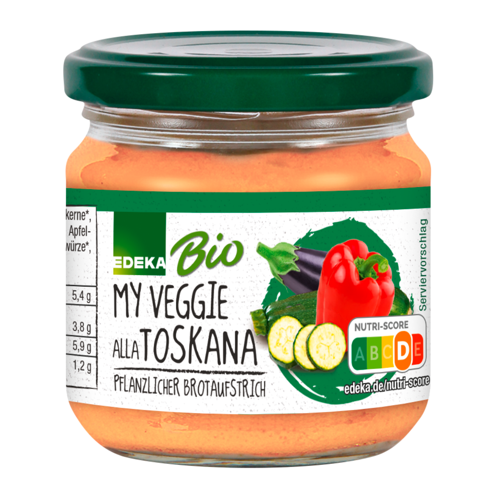 Bio EDEKA My Veggie Vegane Streichcreme Toskana 180g