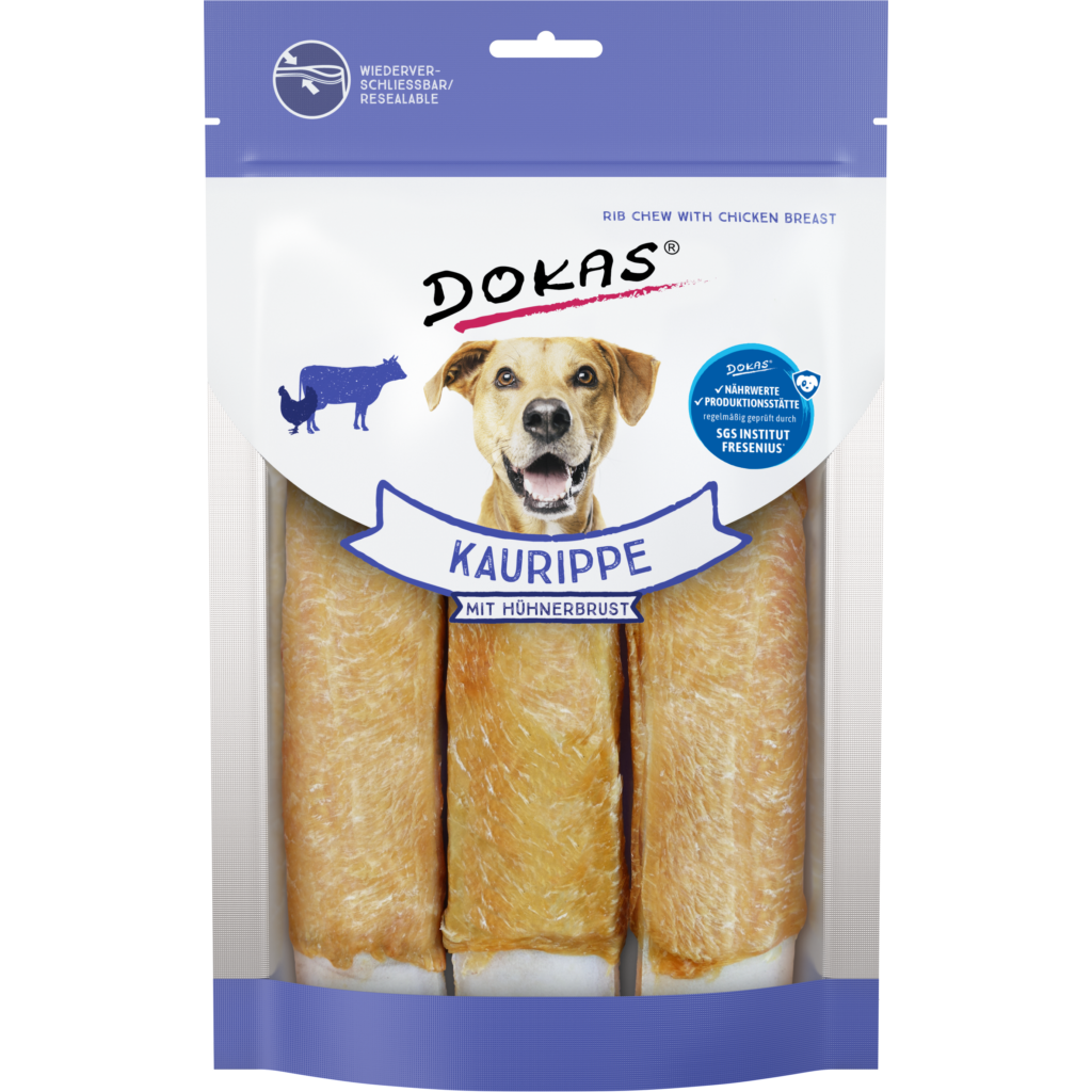 Dokas Kaurippe mit Hühnerbrust 3ST 210g
