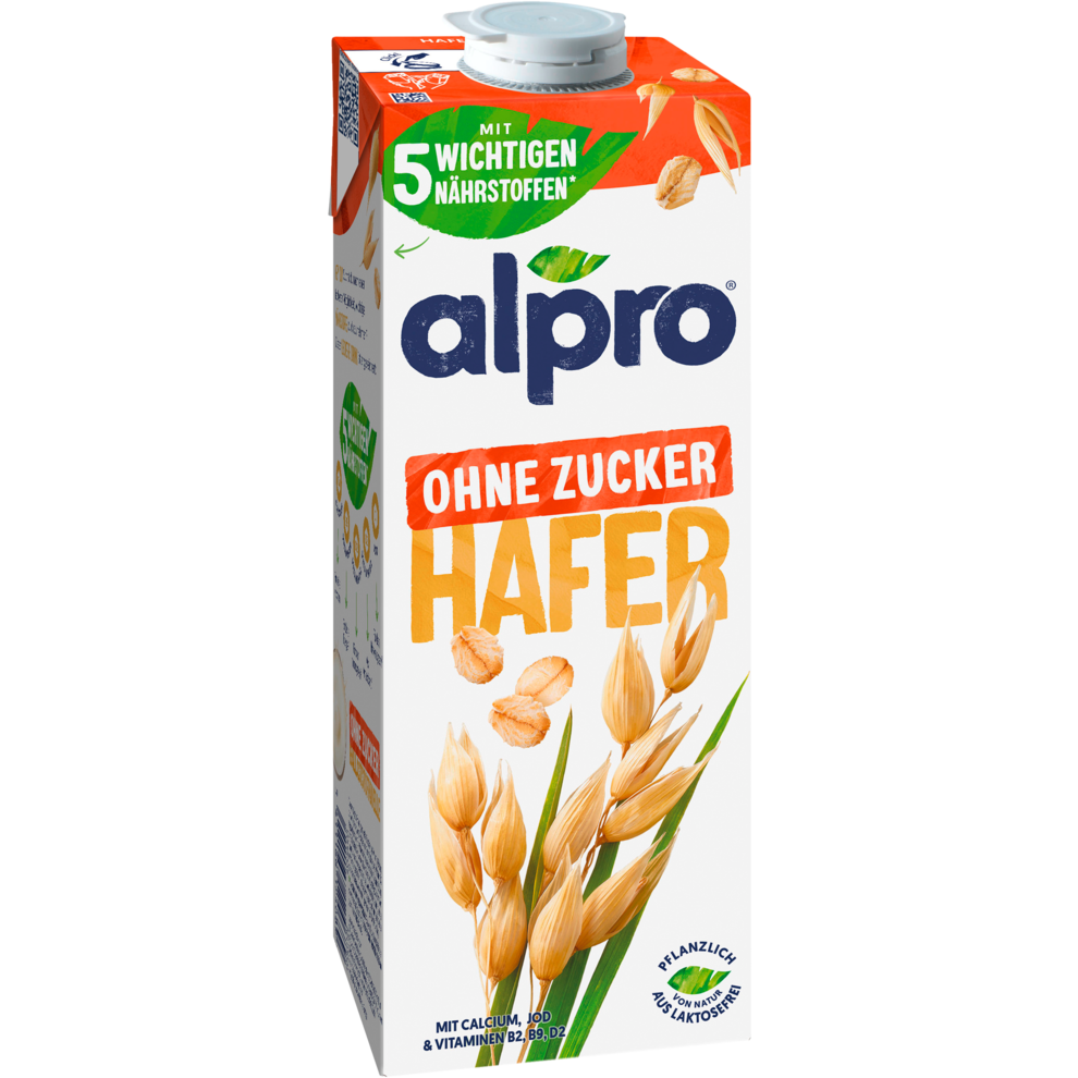 Alpro Haferdrink ungesüßt 1l