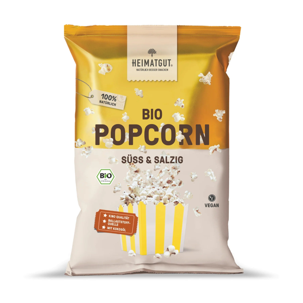 Bio Heimatgut Popcorn Süß&Salzig 90g