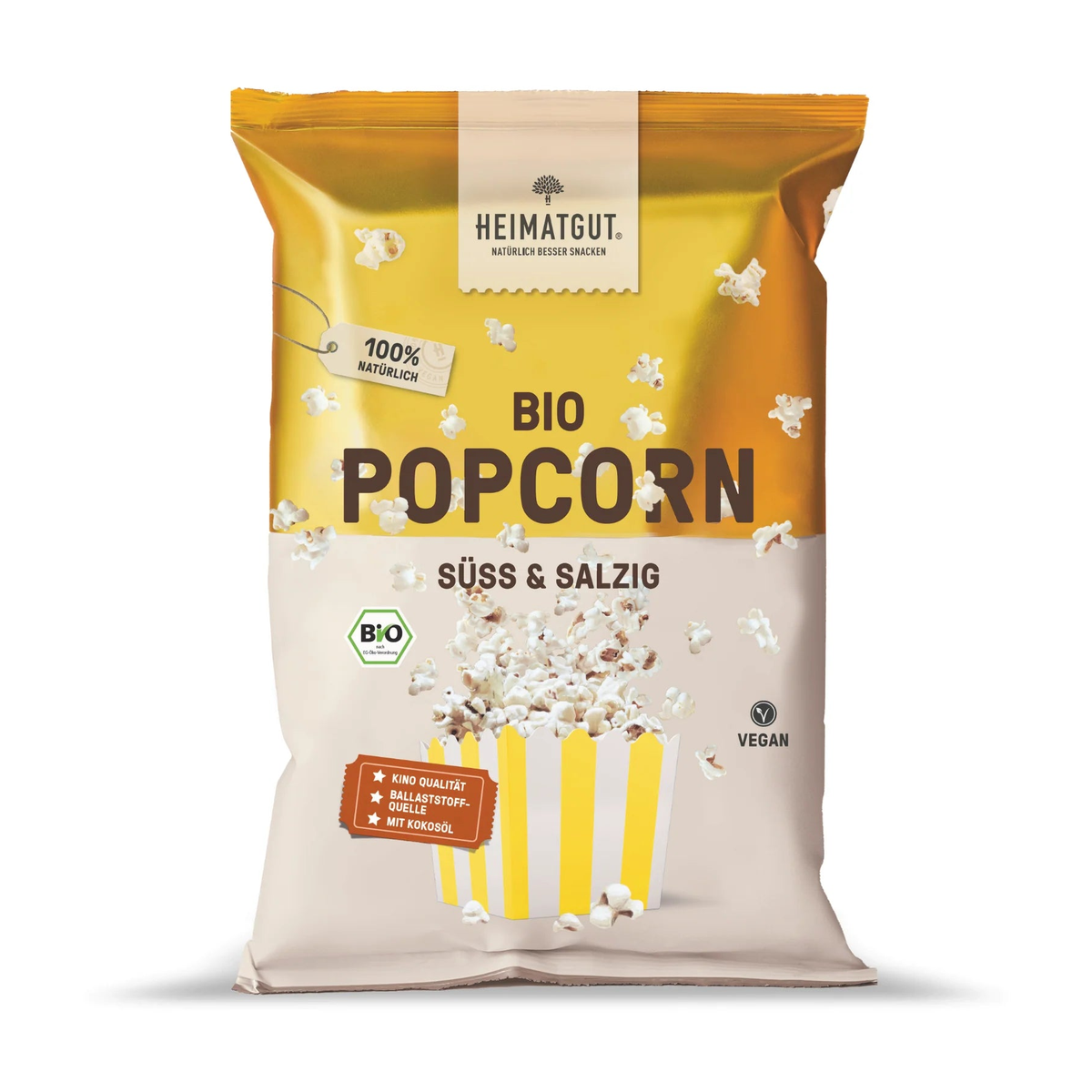 Bio Heimatgut Popcorn Süß&Salzig 90g