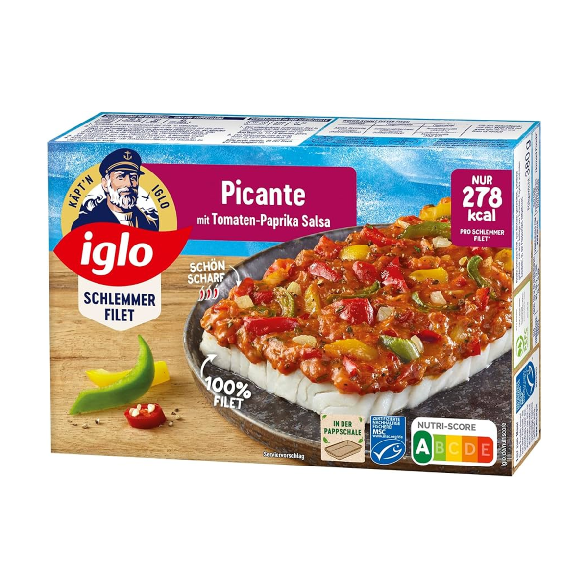 MSC Iglo Schlemmer-Filet Picante 380g