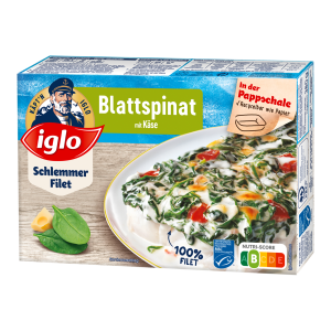 MSC Iglo Schlemmer-Filet Blattspinat 380g