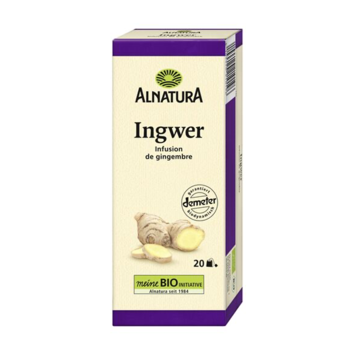 Demeter Alnatura чай, имбирь 20ST 28g