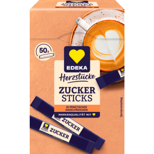 EDEKA Herzstücke Zuckersticks 50x5g