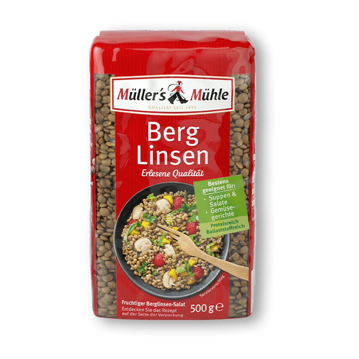 Müllers Mühle Berglinsen 500g