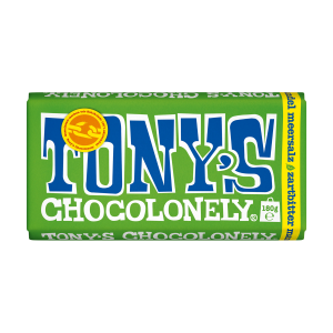 Tony's Chocolonely Zartbitterschokolade 51% Mandel Meersalz 180g