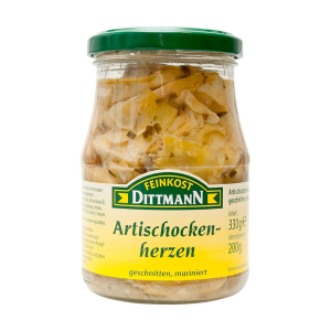 Feinkost Dittmann Artischockenherzen geviertelt mariniert 330g