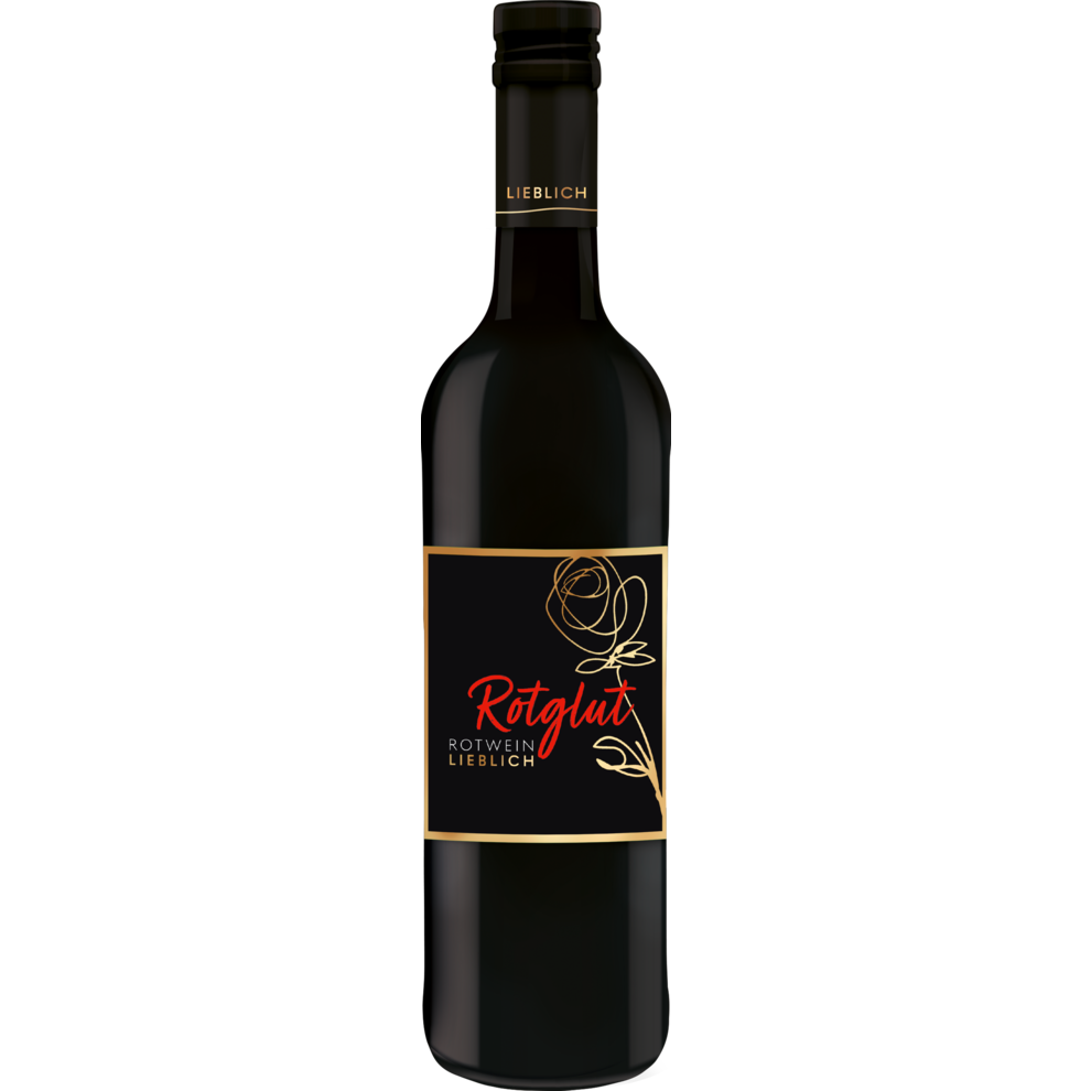 Rotglut Nordmazedonischer Rotwein lieblich 0,75l