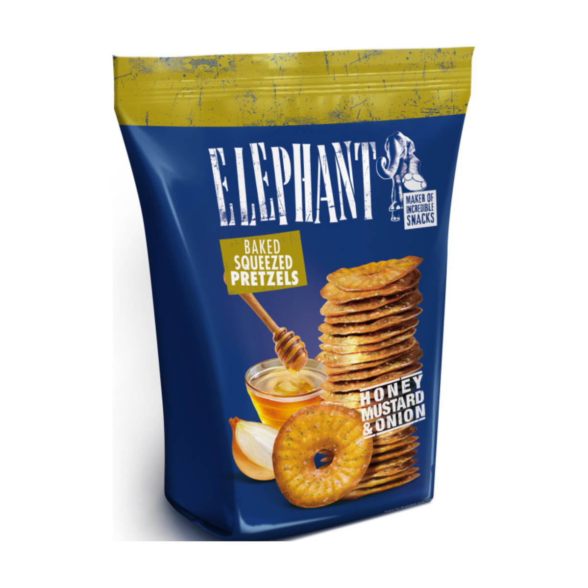 Elephant Pretzels Honig-Senf-Zwiebel 70g