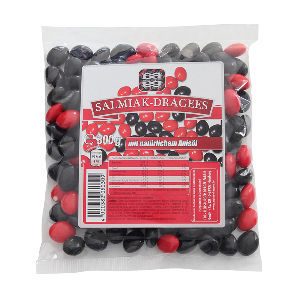 Agilus Salmiak Dragees 250g