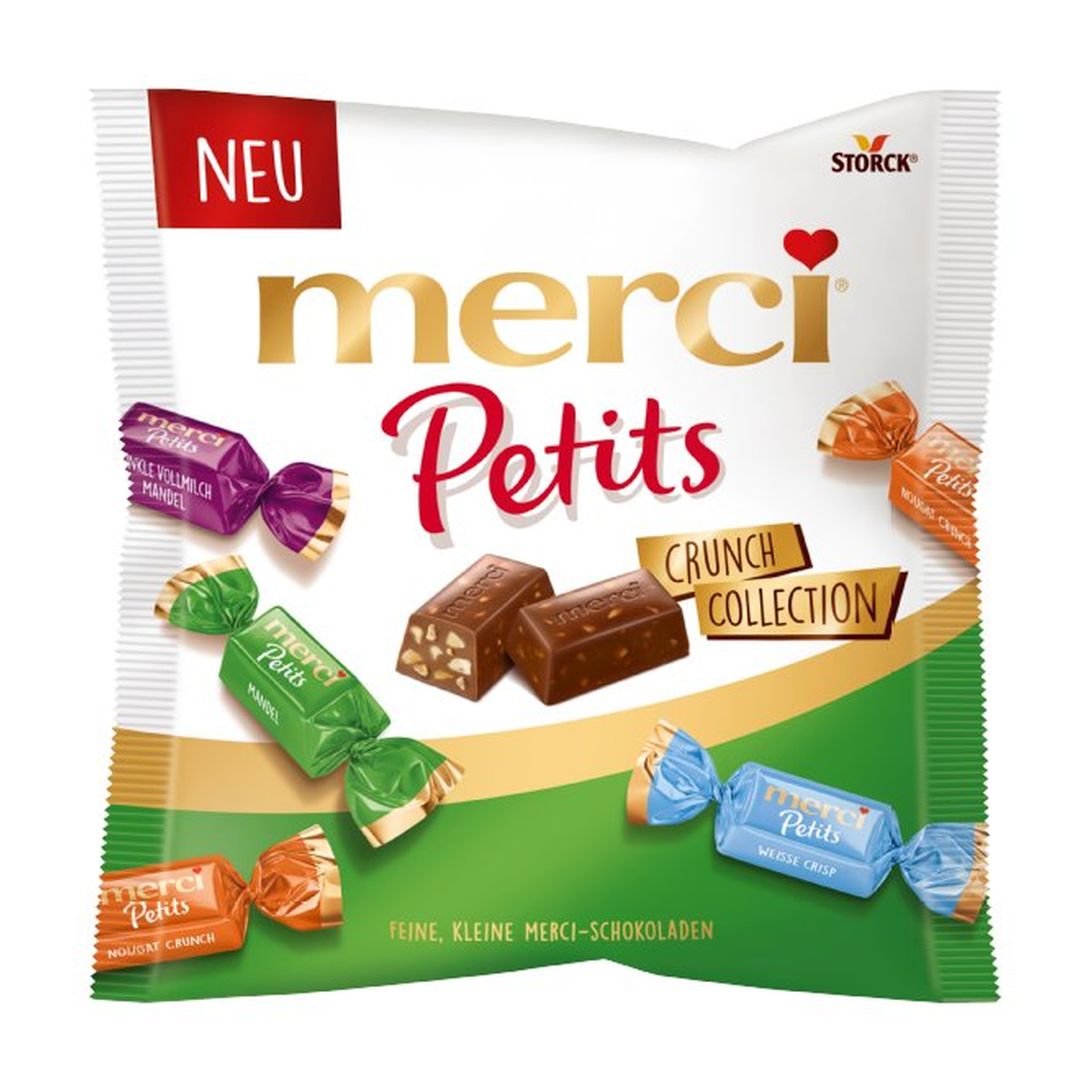 Merci Petits Crunch Collection 125g