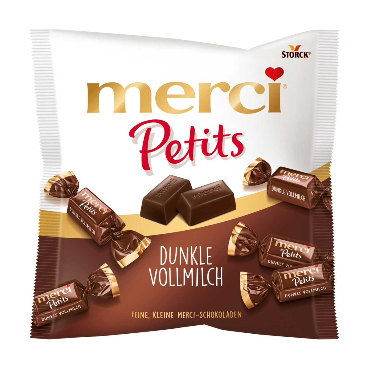 Merci Petits Dunkle Vollmilch 125g