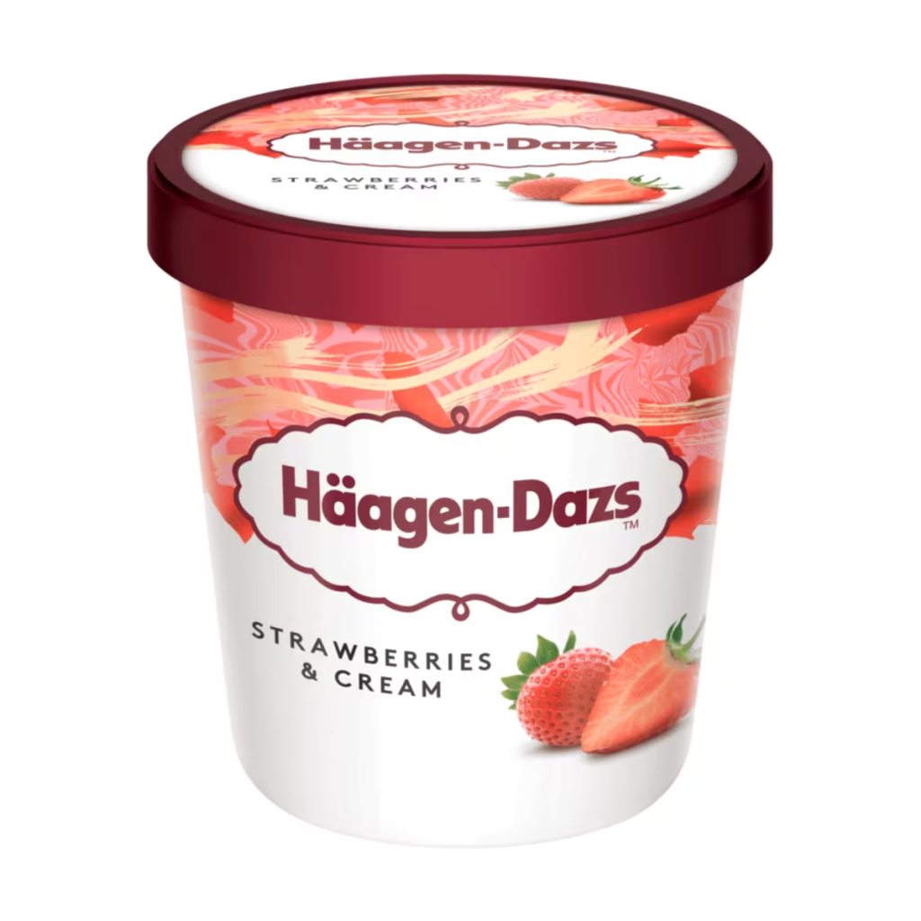 Häagen Dazs Strawberries Cream 460ml