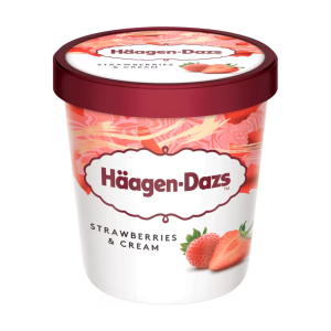 Häagen Dazs Strawberries Cream 460ml
