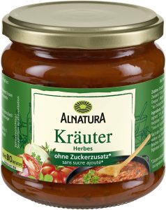 Bio Alnatura томатный соус травы 350ml