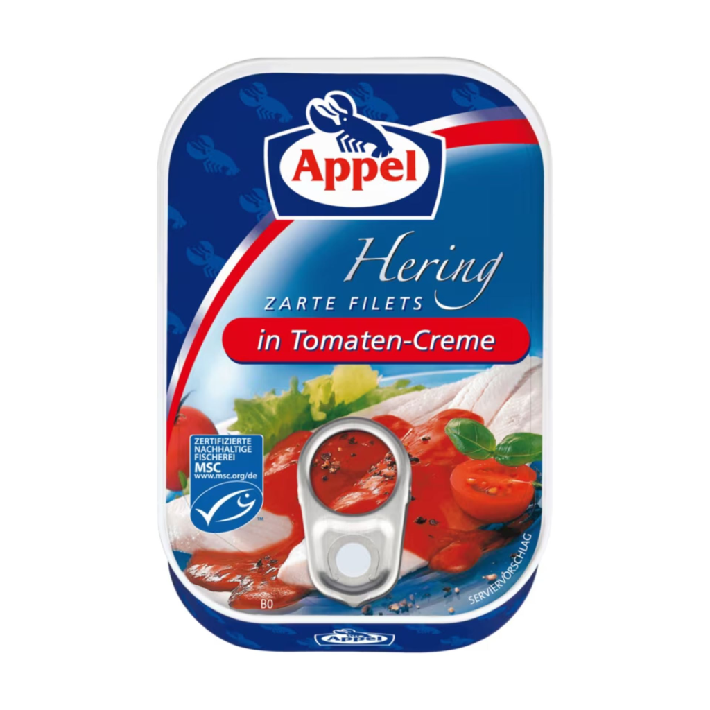 MSC Appel Heringsfilets Tomaten-Creme 100g